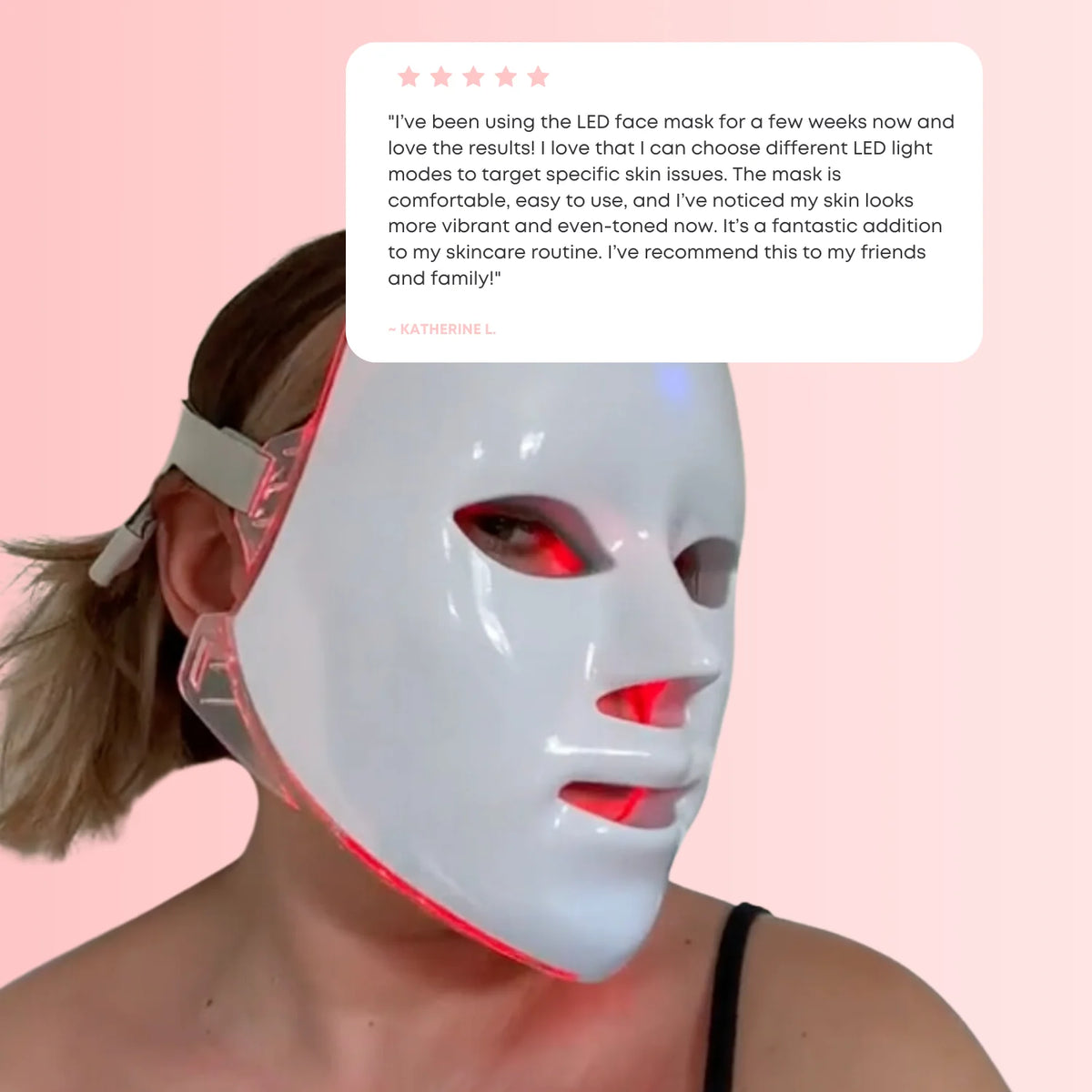 Lux Cove 7-In-1 LED Face Mask